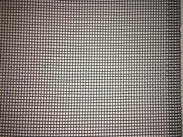 Close-up of Karben 1.9 mm woven aluminium gutter guard mesh
