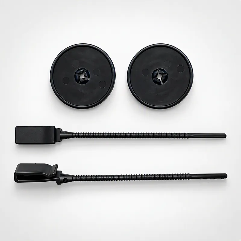 Karben nylon clips that fix solar bird mesh to the panel frame